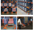 Warehouse Metal Storage Radio Shuttle Pallet Rack System